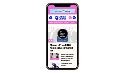 mobile image with website